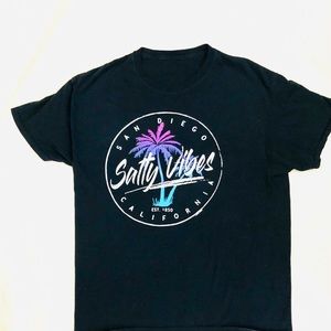 Salty Vibes San T- shirt San Diego 2002 vintage